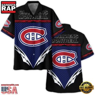 Montreal Canadiens National Hockey League NHL Hawaiian Shirt