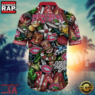 Montreal Canadiens NHL Hawaiian Shirt