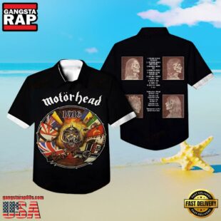 Motorhead Rock Band 1916 Hawaiian Shirt