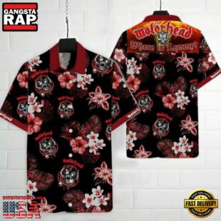 Motorhead Rock Band Floral Tribute Hawaiian Shirt