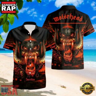 Motorhead Rock Band Sacrifice Hawaiian Shirt