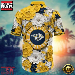 Nashville Predators NHL Hawaiian Shirt For Team