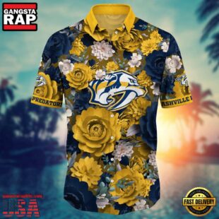 Nashville Predators NHL Hawaiian Shirts