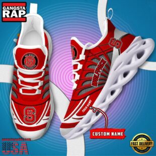 NC State Wolfpack NCAA Custom Max Soul Shoes Sneaker