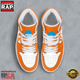 NCAA Clemson Tigers Grunge Style Custom Air Jordan 1 Shoes