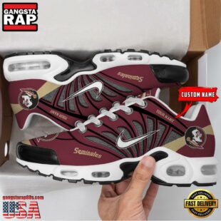 NCAA Florida State Seminoles Sport Football Logo Custom Air Max Plus Shoes