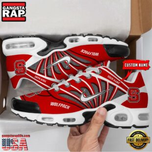 NCAA NC State Wolfpack Sport Football Logo Custom Air Max Plus Shoes