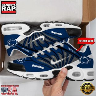 NCAA Penn State Nittany Lions Sport Football Logo Custom Air Max Plus Shoes