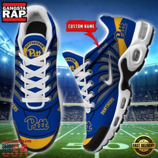 NCAA Pittsburgh Panthers Sport Football Logo Custom Air Max Plus Shoes