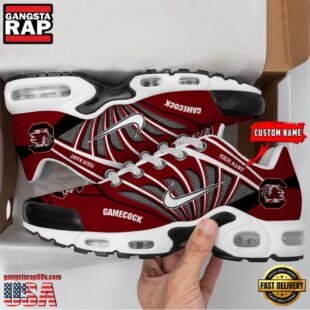 NCAA South Carolina Gamecocks Sport Football Logo Custom Air Max Plus Shoes