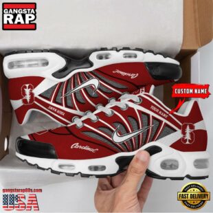 NCAA Stanford Cardinal Sport Football Logo Custom Air Max Plus Shoes