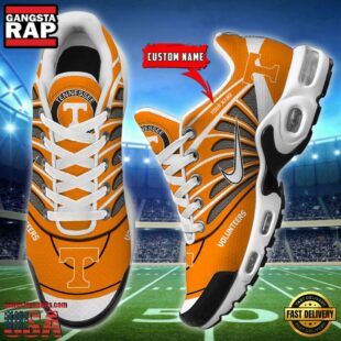 NCAA Tennessee Volunteers Sport Football Logo Custom Air Max Plus Shoes