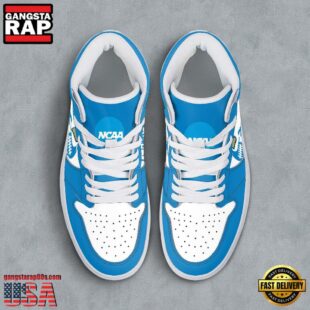 NCAA UCLA Bruins Grunge Style Custom Air Jordan 1 Shoes