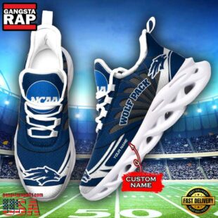 Nevada Wolf Pack NCAA Custom Max Soul Shoes Sneakers