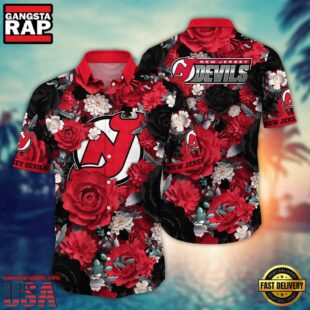 New Jersey Devils NHL Hawaiian Shirt For Men