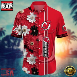 New Jersey Devils NHL Hawaiian Shirt