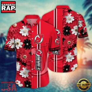 New Jersey Devils NHL Hawaiian Shirt