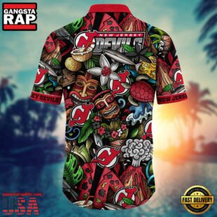 New Jersey Devils NHL Team Hawaiian Shirt