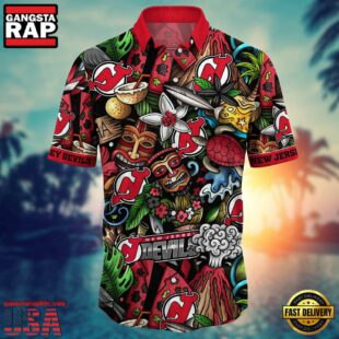 New Jersey Devils NHL Team Hawaiian Shirt