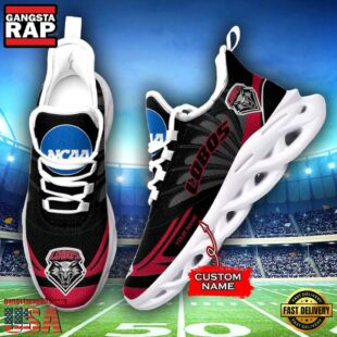 New Mexico Lobos NCAA Custom Max Soul Shoes Sneakers