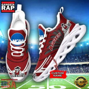 New Mexico State Aggies NCAA Custom Max Soul Shoes Sneakers