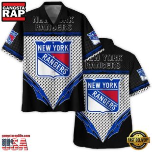 New York Rangers National Hockey League NHL Hawaiian Shirt