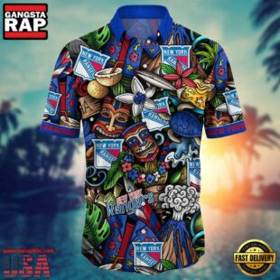 New York Rangers NHL Hawaiian Shirts