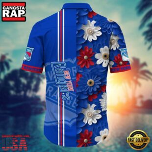 New York Rangers NHL Team Hawaiian Shirt