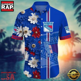 New York Rangers NHL Team Hawaiian Shirt