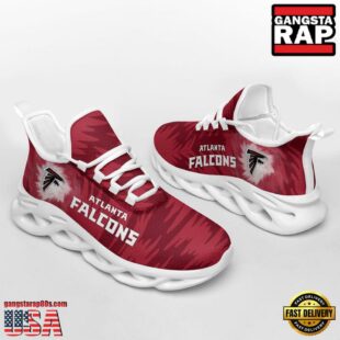 NFL Atlanta Falcons Zebra Sport Team Max Soul Shoes