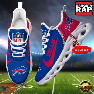 NFL Buffalo Bills Custom Name Max Soul Shoes Gift For Fans