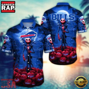 NFL Buffalo Bills Halloween Jack Hawaiian Shirt