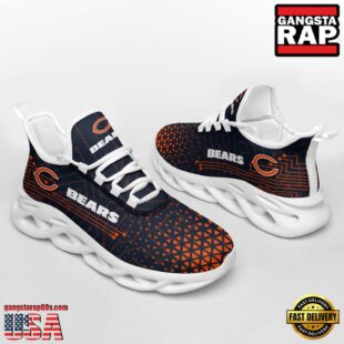 NFL Chicago Bears Electrical Circuit Sport Team Max Soul Shoes