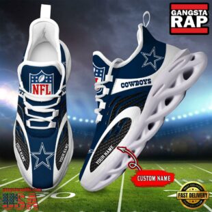 NFL Dallas Cowboys Custom Max Soul Shoes