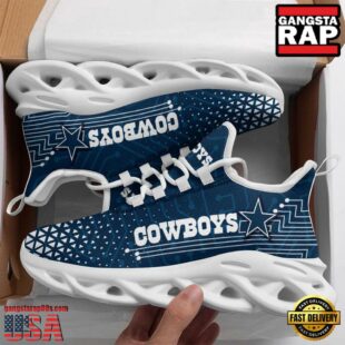 NFL Dallas Cowboys Electrical Circuit Sport Team Max Soul Shoes