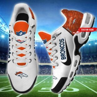 NFL Denver Broncos Custom Name Air Max Plus Shoes