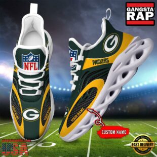 NFL Green Bay Packers Custom Max Soul Shoes