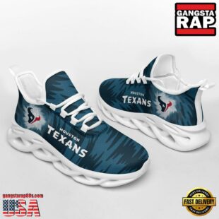 NFL Houston Texans Zebra Sport Team Max Soul Shoes