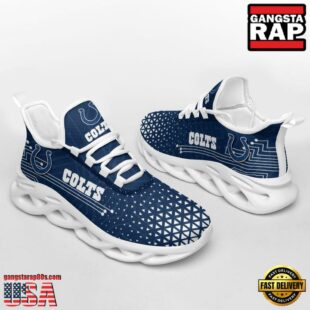 NFL Indianapolis Colts Electrical Circuit Sport Team Max Soul Shoes