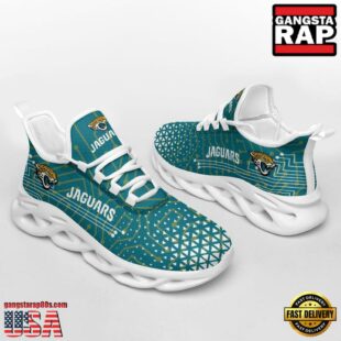 NFL Jacksonville Jaguars Electrical Circuit Sport Team Max Soul Shoes