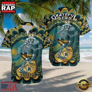 NFL Jacksonville Jaguars Grateful Dead Unisex Hawaiian Shirt