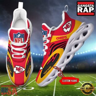 NFL Kansas City Chiefs Custom Max Soul Shoes