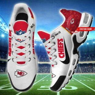 NFL Kansas City Chiefs Custom Name Air Max Plus Shoes