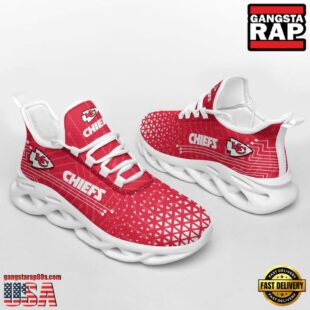 NFL Kansas City Chiefs Electrical Circuit Sport Team Max Soul Shoes