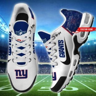 NFL New York Giants Custom Name Air Max Plus Shoes