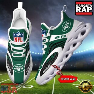 NFL New York Jets Custom Max Soul Shoes