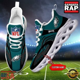 NFL Philadelphia Eagles Custom Max Soul Shoes