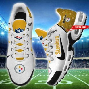 NFL Pittsburgh Steelers Custom Name Air Max Plus Shoes