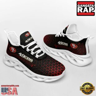 NFL San Francisco 49ers Electrical Circuit Sport Team Max Soul Shoes