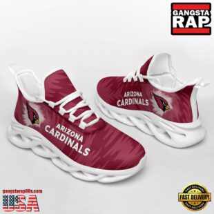 NFL StockteeArizona Cardinals Zebra Sport Team Max Soul Shoes